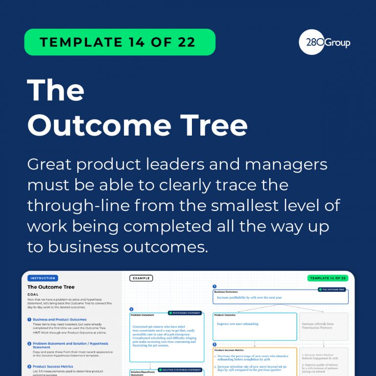 Preview of the Outcome Tree Template
