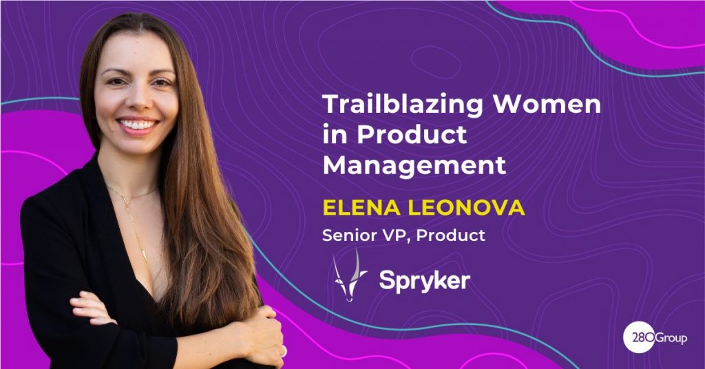 Elena from Spryker Women in Product Management Blog Article
